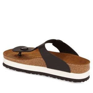 Papillio Gizeh platform sandals size 39